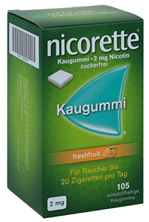 Nikotinkaugummi Produktbild